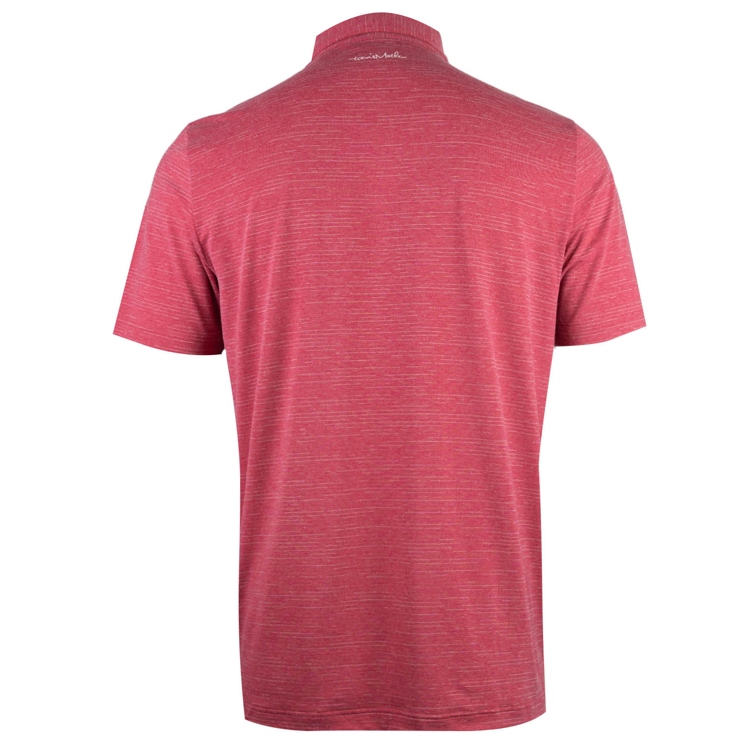 Travis Mathew The Heater Golf Polo Shirt Heather Heritage Blue Scottsdale Golf